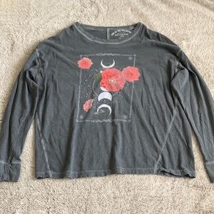 DARK GRAY AĖROPOSTALE BOYFRIEND TEE